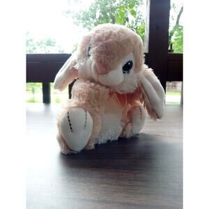 Dan Dee Collectors Plush Bow Bunny Rabbit DanDee Pre Owned Smoke Free Home